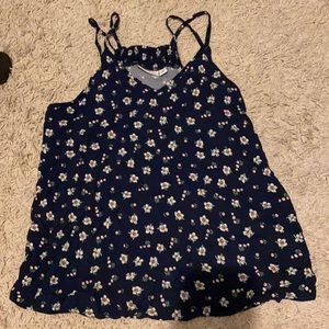 Flowy, Floral Tank Top